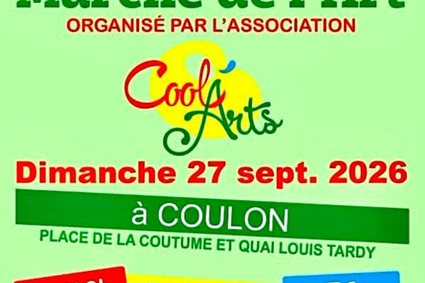 Illustration de la manifestation Marché de l'art à Coulon