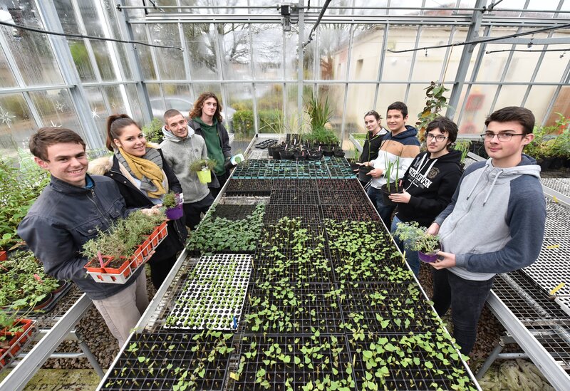 Les 8 participants niortais aux pré-sélections des Olympiades horticoles