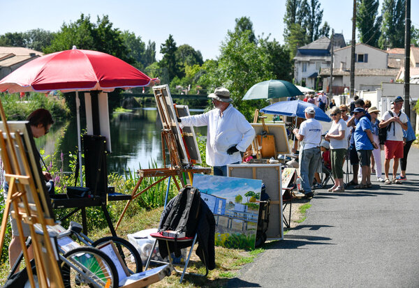 Festival de peinture de Magne et Coulon