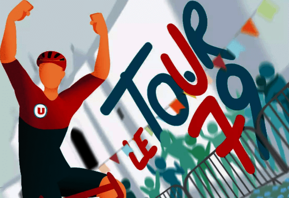Affiche du Tour cycliste des Deux-Sèvres