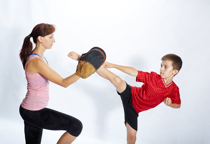 Arts martiaux en famille