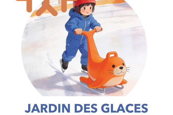 Illustration de la manifestation Jardin des glaces : premiers pas en toute glisse ❄️