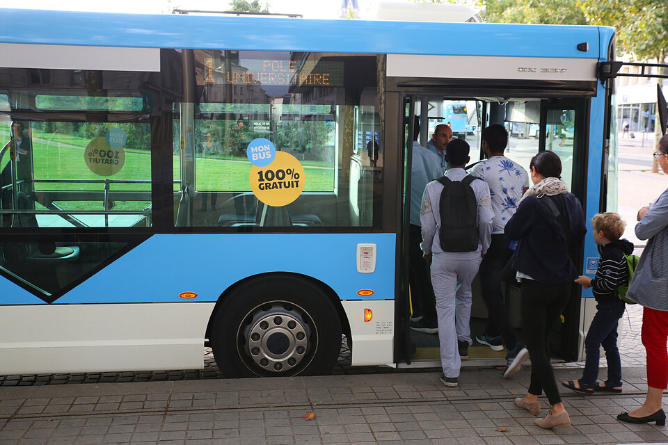 Hausse de fréquentation dans les bus de Niort Agglo