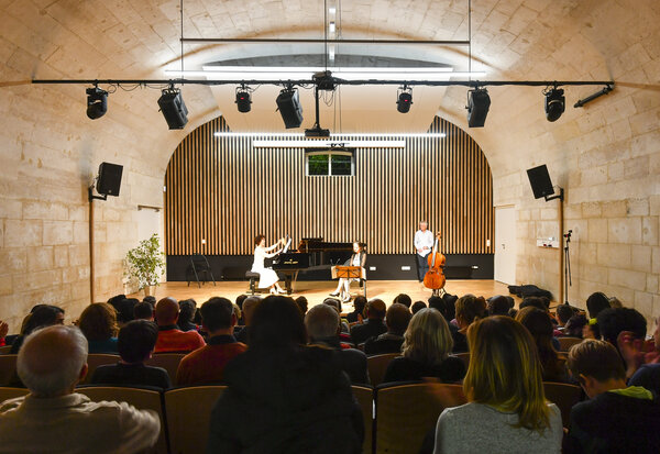 Concert à l?Auditorium du concervatoire Auguste Tolbèque