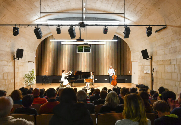 Concert à l?Auditorium du concervatoire Auguste Tolbèque
