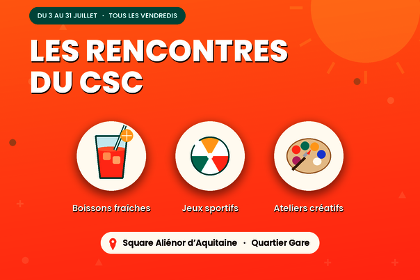 Illustration de la manifestation Quartier gare : les Rencontres du CSC