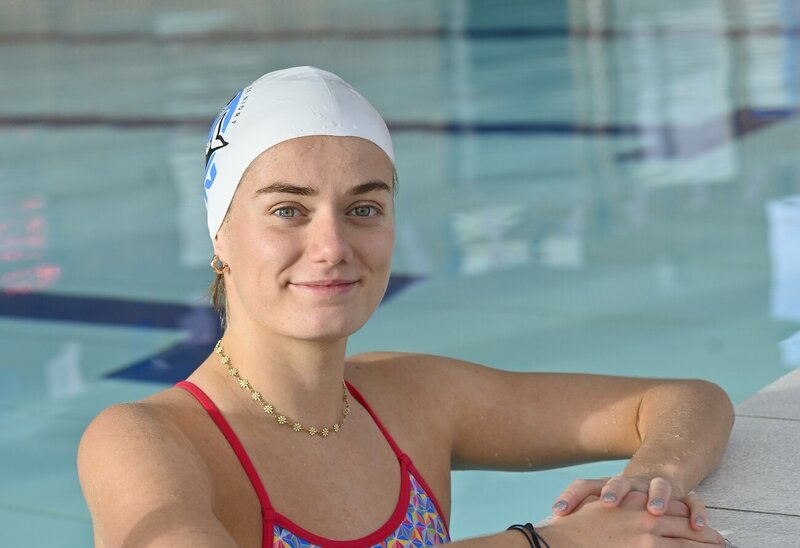 Juliette Marchand championne de France papillon 200 m petit bassin